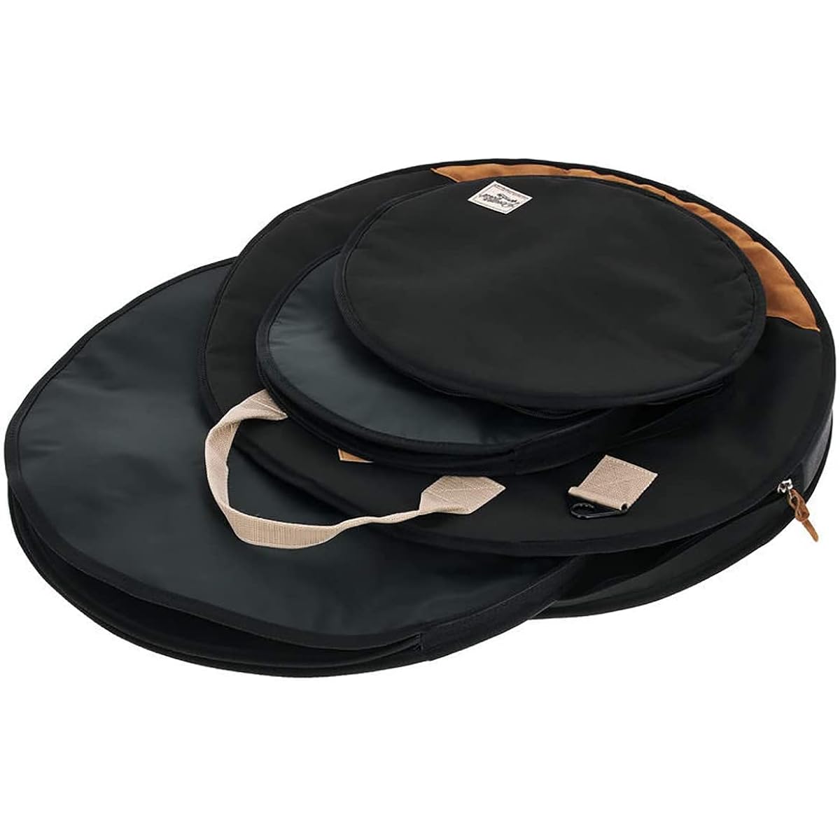 TAMA Cymbal bag with the concept of "individuality and playfulness" Can store up to 22" (black) TCB22BK