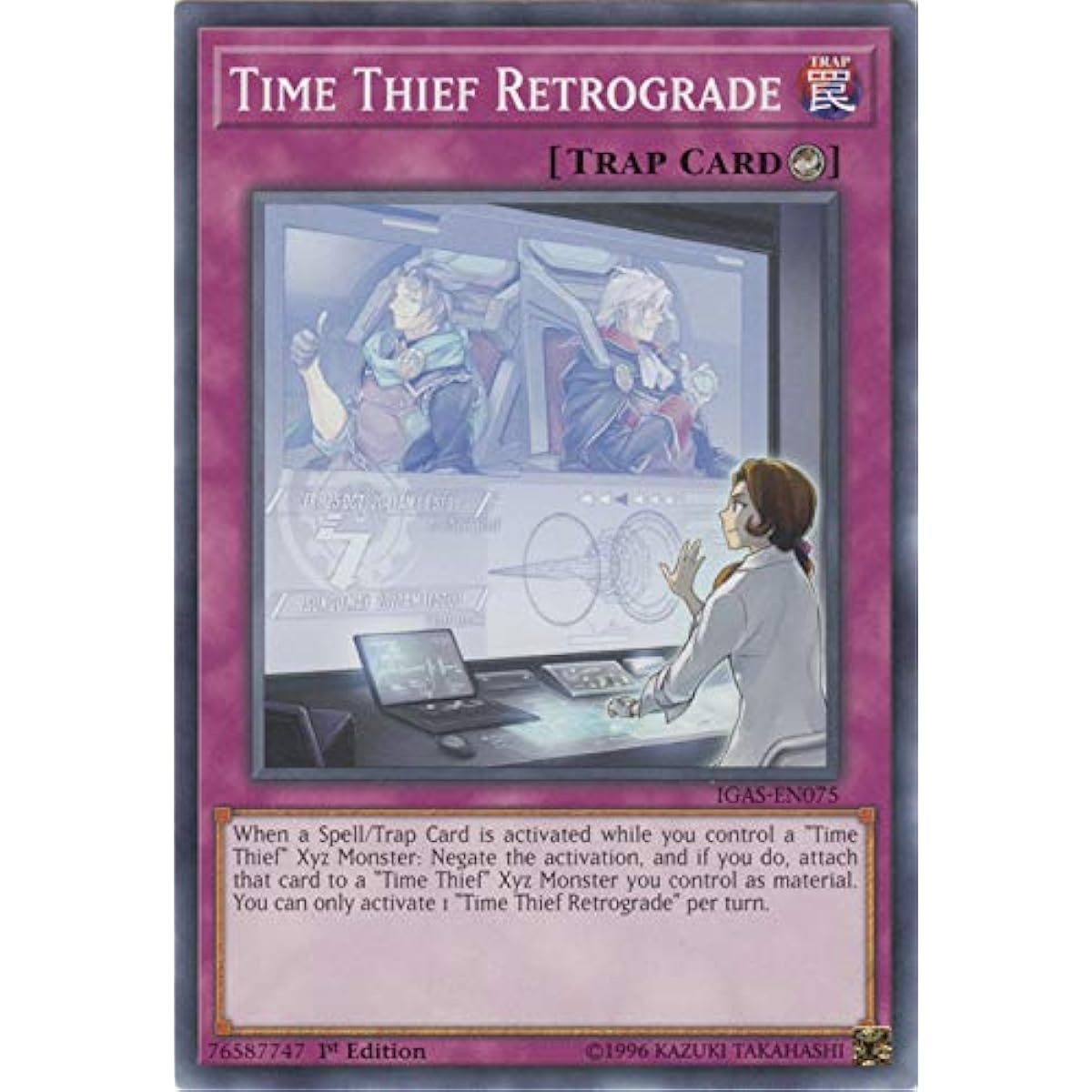 Time Thief Retrograde IGAS-EN075 Common First Edition