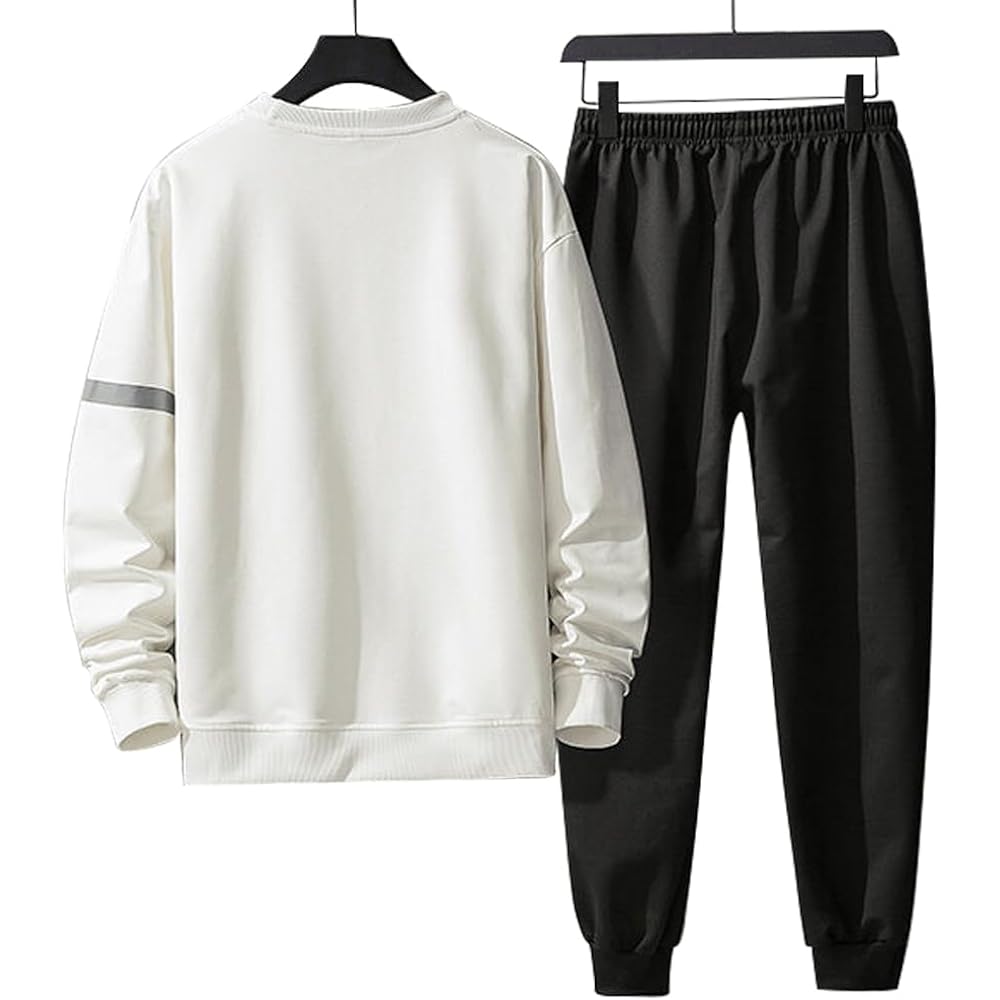 [Pahajim] T-shirt, Top and Bottom Set, Short Sleeve, Men's, Plain, Sportswear, Shorts, Casual, Spring, Summer, Autumn, Loungewear