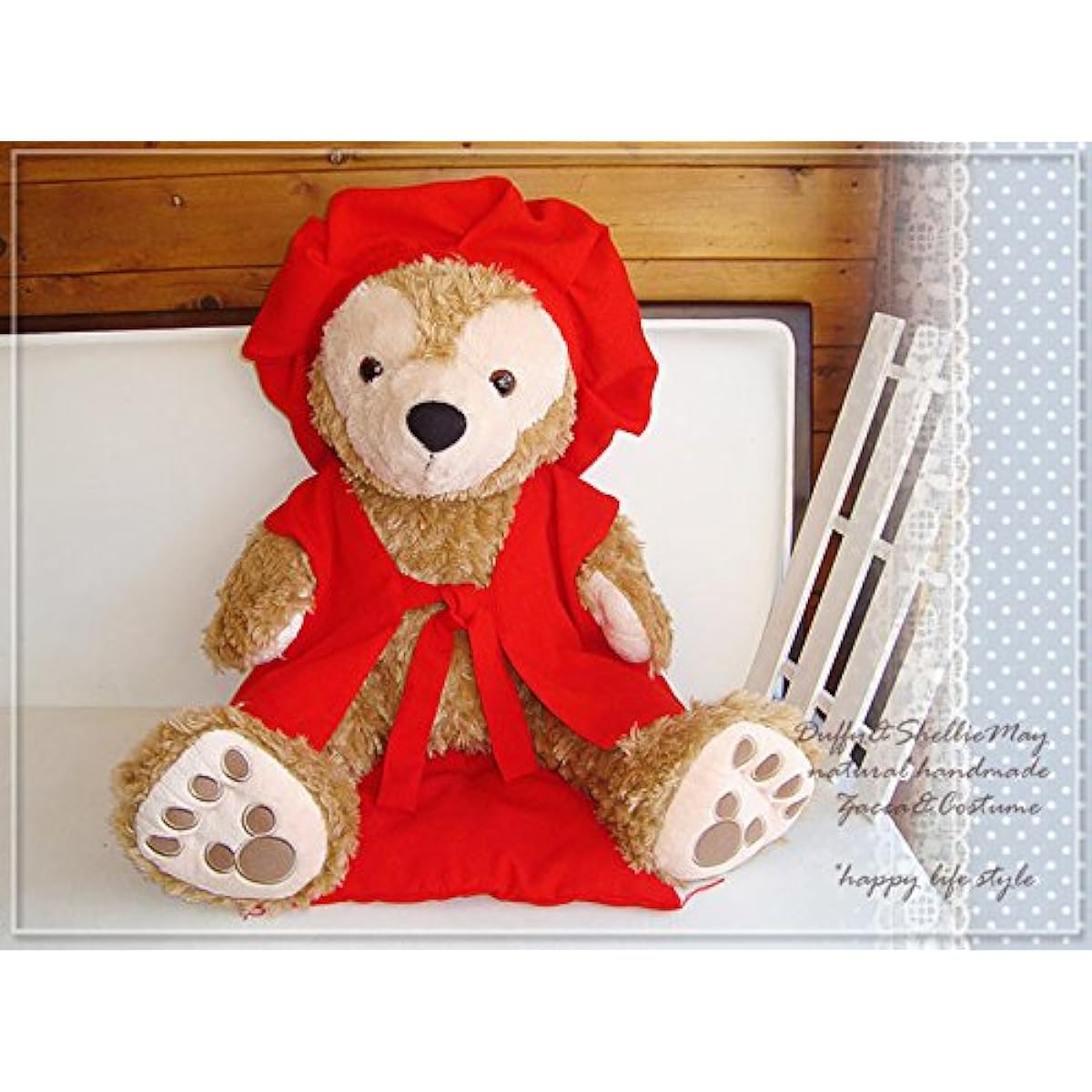 Duffy*Sherry May Costume, Size M Duffy 60th Birthday Celebration! Red Chanchanko & Hat* kanreki-m