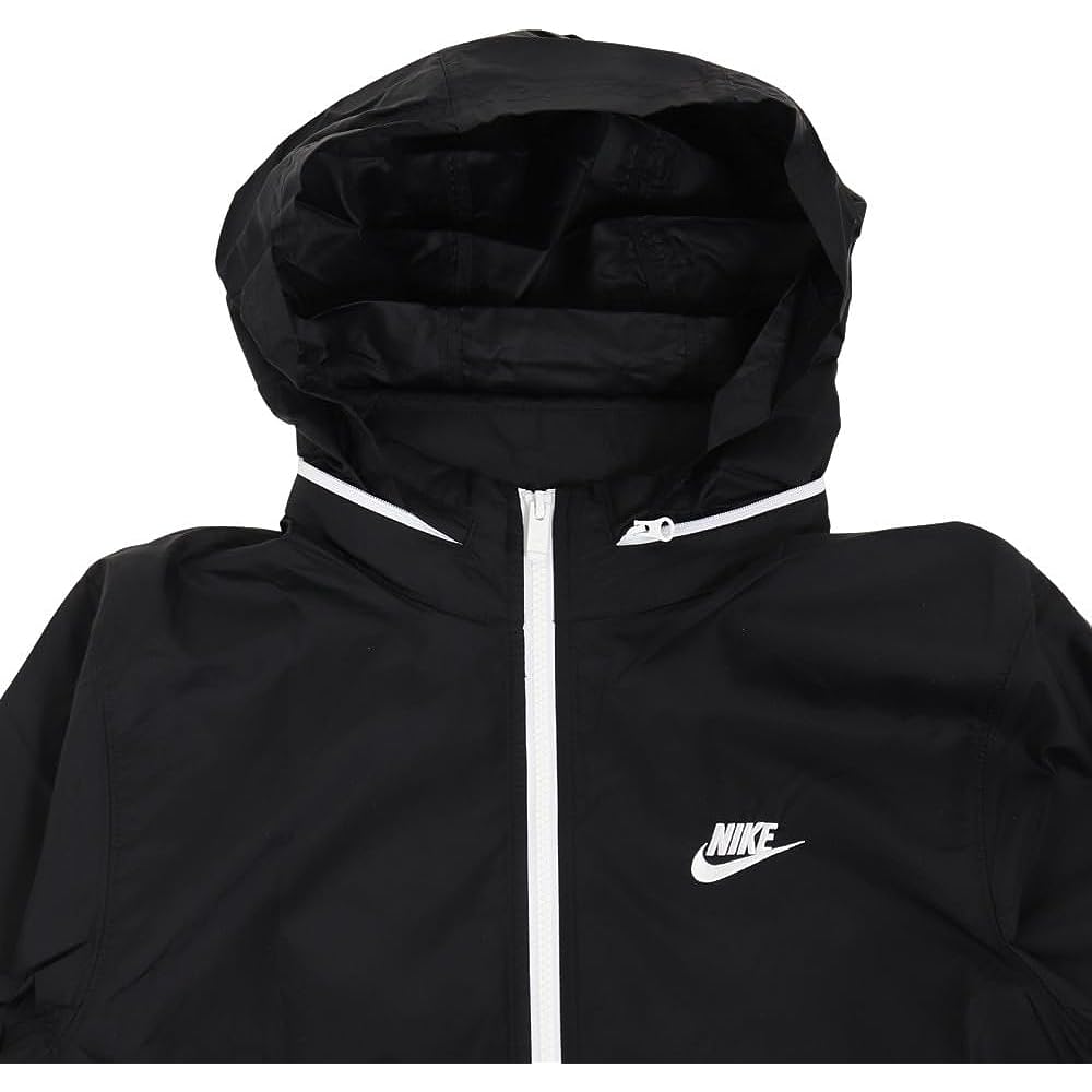 [Nike] NSW SPE LND Stretch Woven Lined Mesh Wind Up Suit Windbreaker Jacket x Long Pants Top and Bottom Set 2XL Size (176-185cm) Domestic Genuine Product DR3338 Black/White