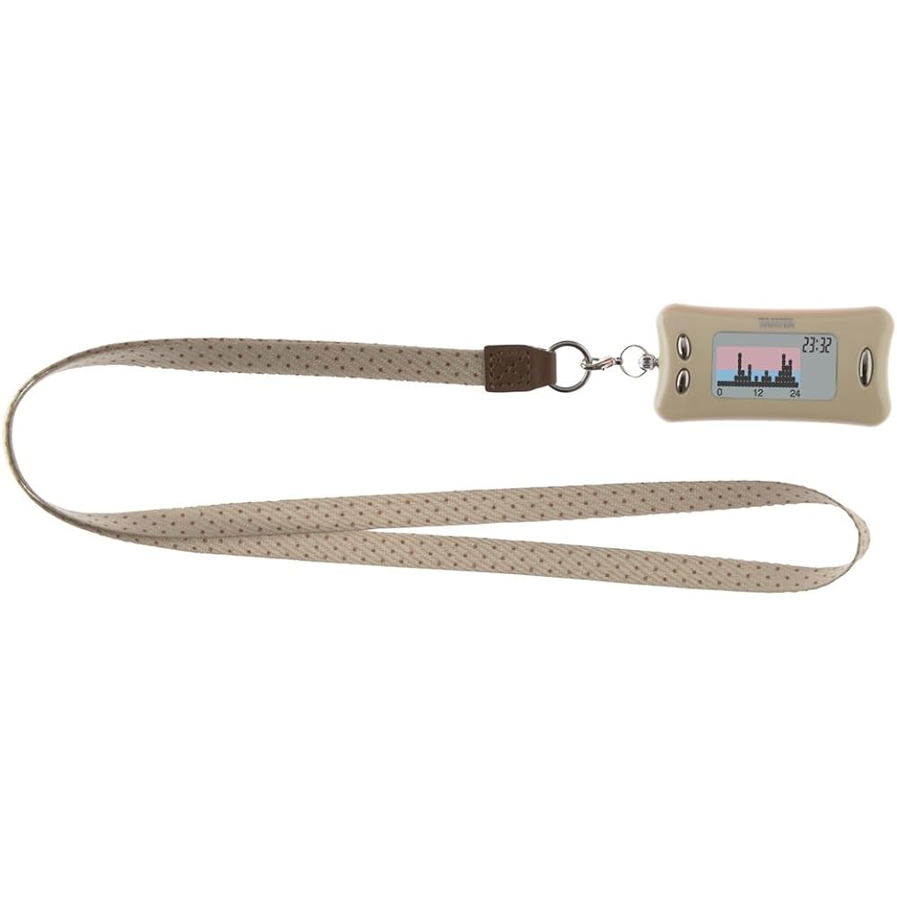 TANITA Activity Meter Calorhythm LADY plus Vanilla Pink x Shell Pink AM-133-PK