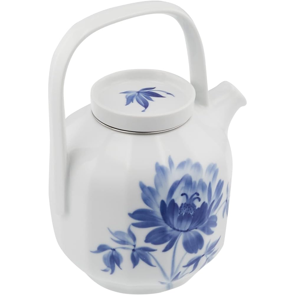 [Regular Imported Product] Royal Copenhagen Blomst Teapot 1000ml Tree Peony Wedding Gift 1025332