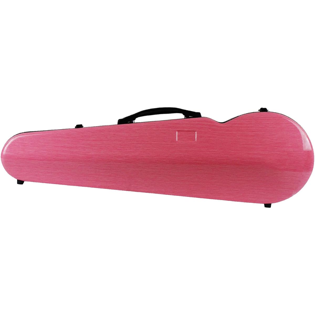 Violin Case, 4/4 Full Size Violin Hard Case, Portable Lightweight Violin Case Backpack with Hygrometer, Carry-On, Carbon Fiber Violin Backpack, Professional Handle with Built-in Hygrometer, Accessory Bag, Pink
