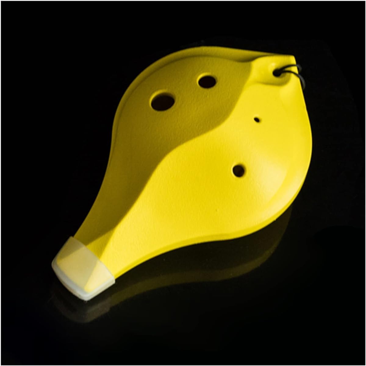 Beginner Yellow Plastic Drop Resistant Kids Ocarina 6 Holes Alto C Tone Ocarina Musical Instrument Ocarina Instrument