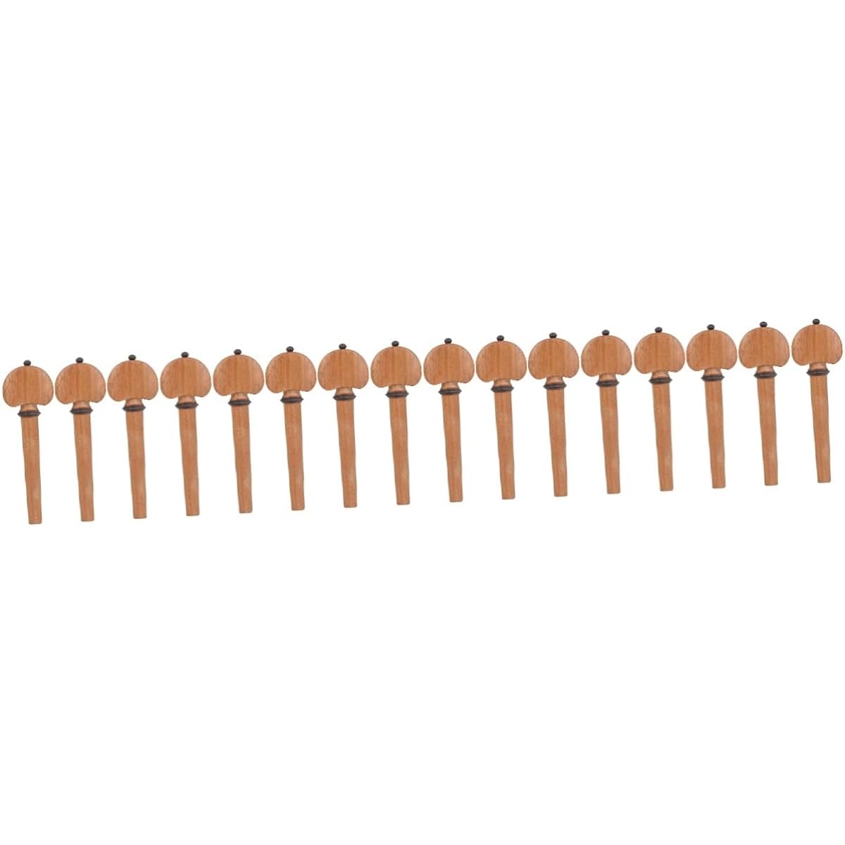 VICASKY 16pcs Cello String Axis Tuner Key Violin Tuning Pegs Cello Accessories Cello Part Violin Tuning Cecilio Fitting Pegs Professional Tuning