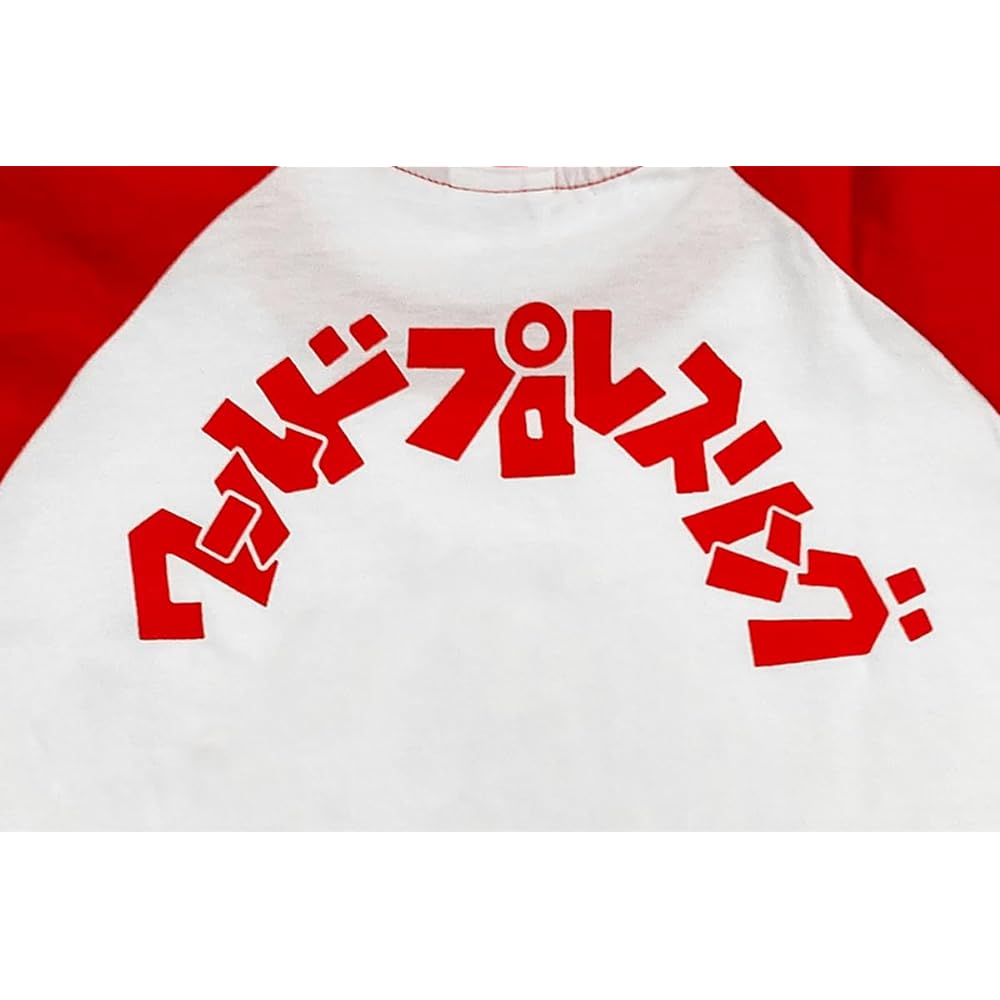 New Japan Pro Wrestling T-shirt Lion Mark Classic Raglan Red