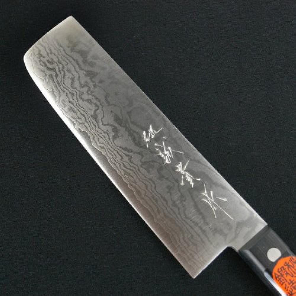 Nakiri knife Kazuyuki Tanaka Knife Manufacturing Co., Ltd. Made by Seiki Laminated steel