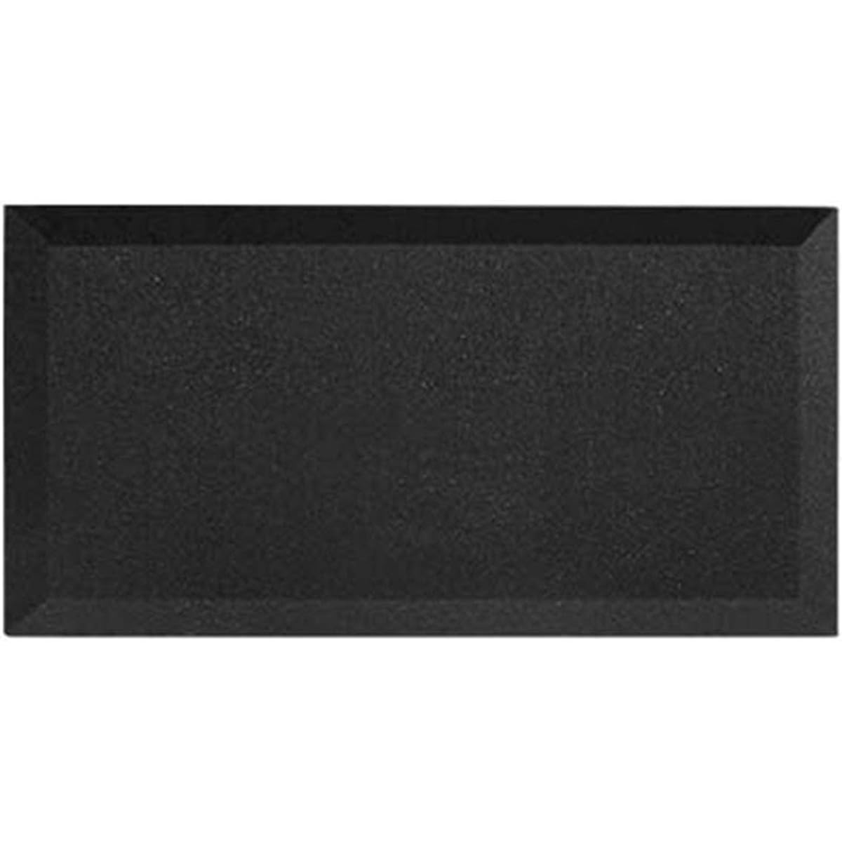 Rectangular Decorative Wall Sticker Acoustic Panels, Thick Soft Sound Absorbing Cotton Soundproofing Foam for Dance Studio Music Room (Blue) (Black)