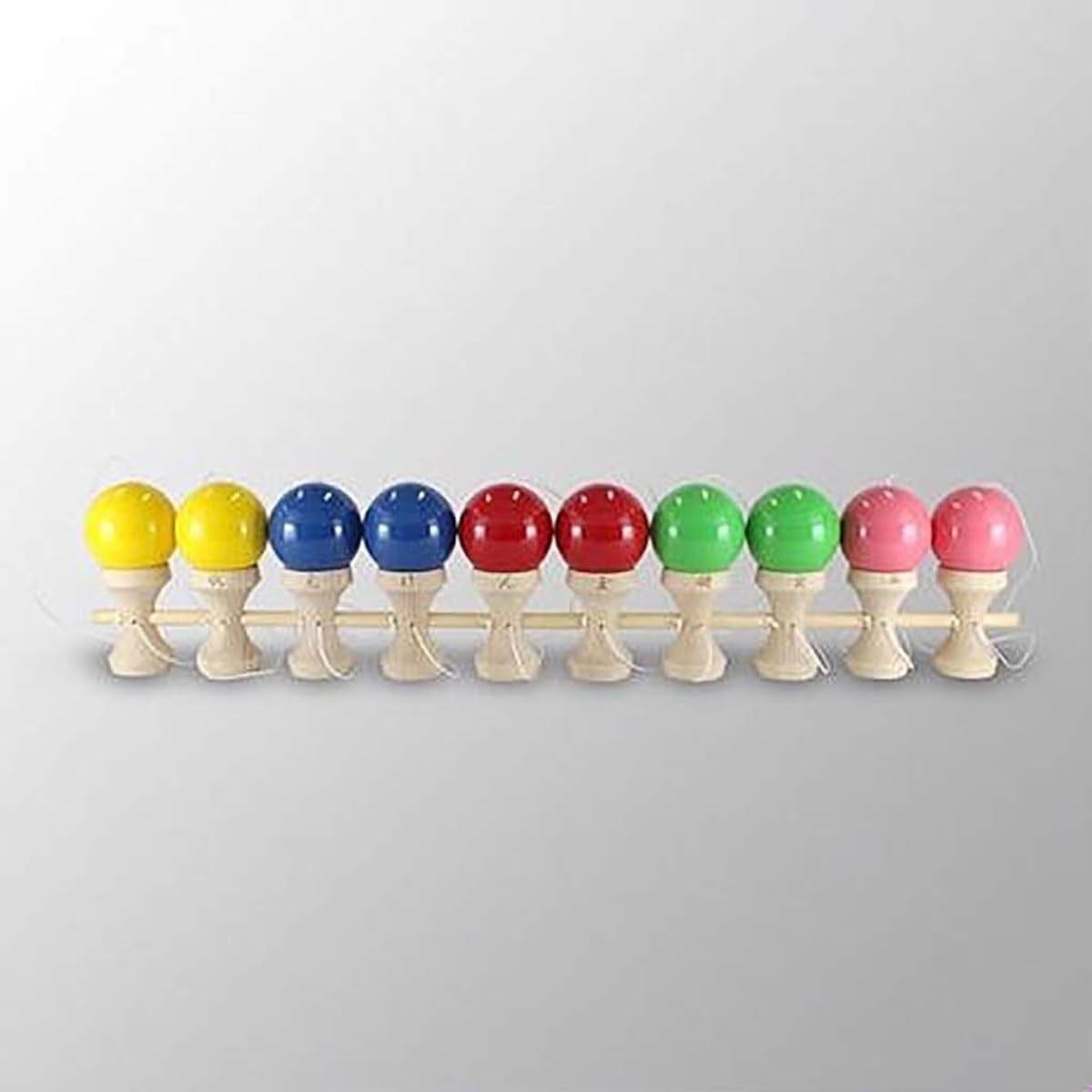 RANGS Japan Kendama Association Certified 10-piece Kendama, Beech