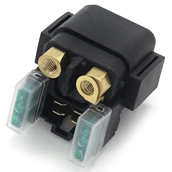 Starter Relay Cell Relay Motorcycle Starter Relay Solenoid Yamaha YFM450 Wolverine 4x4 Sport Grizzly 450 YFM660 Raptor 700 Viking 1000 Professional