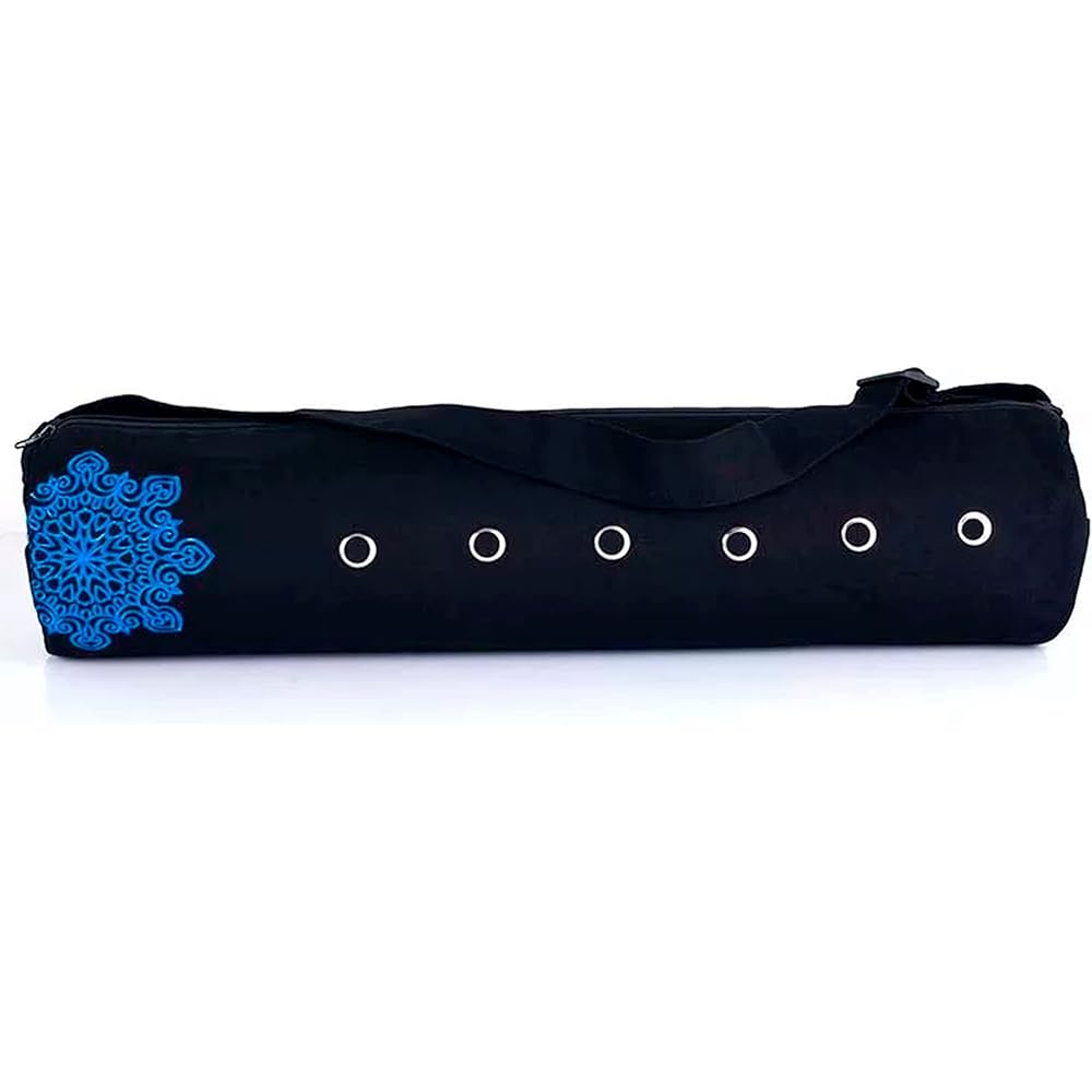 Waha Yoga - Yoga Mat Zipped Bag - Canvas Fabric with Pocket - 72x16 cm