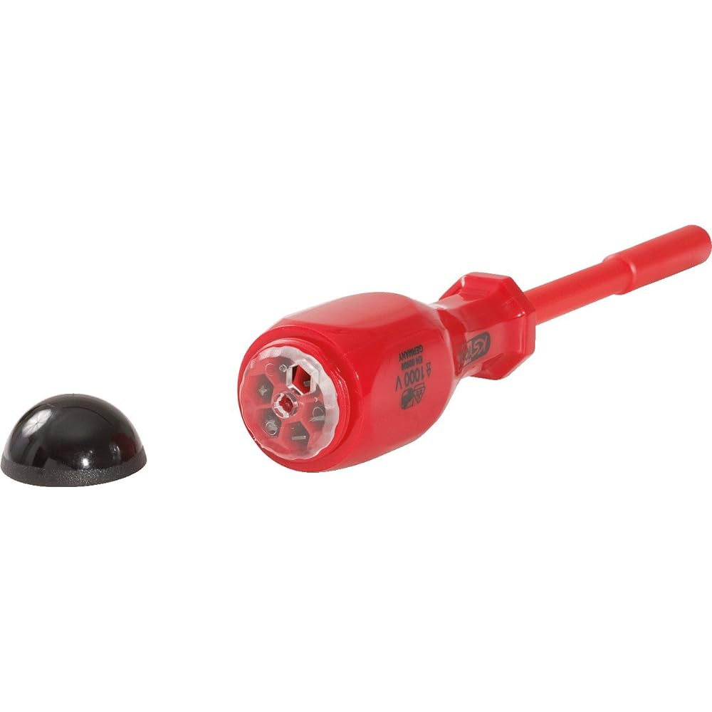 KS TOOLS Insulated bit screwdriver+magazine 1/4" 117.1625