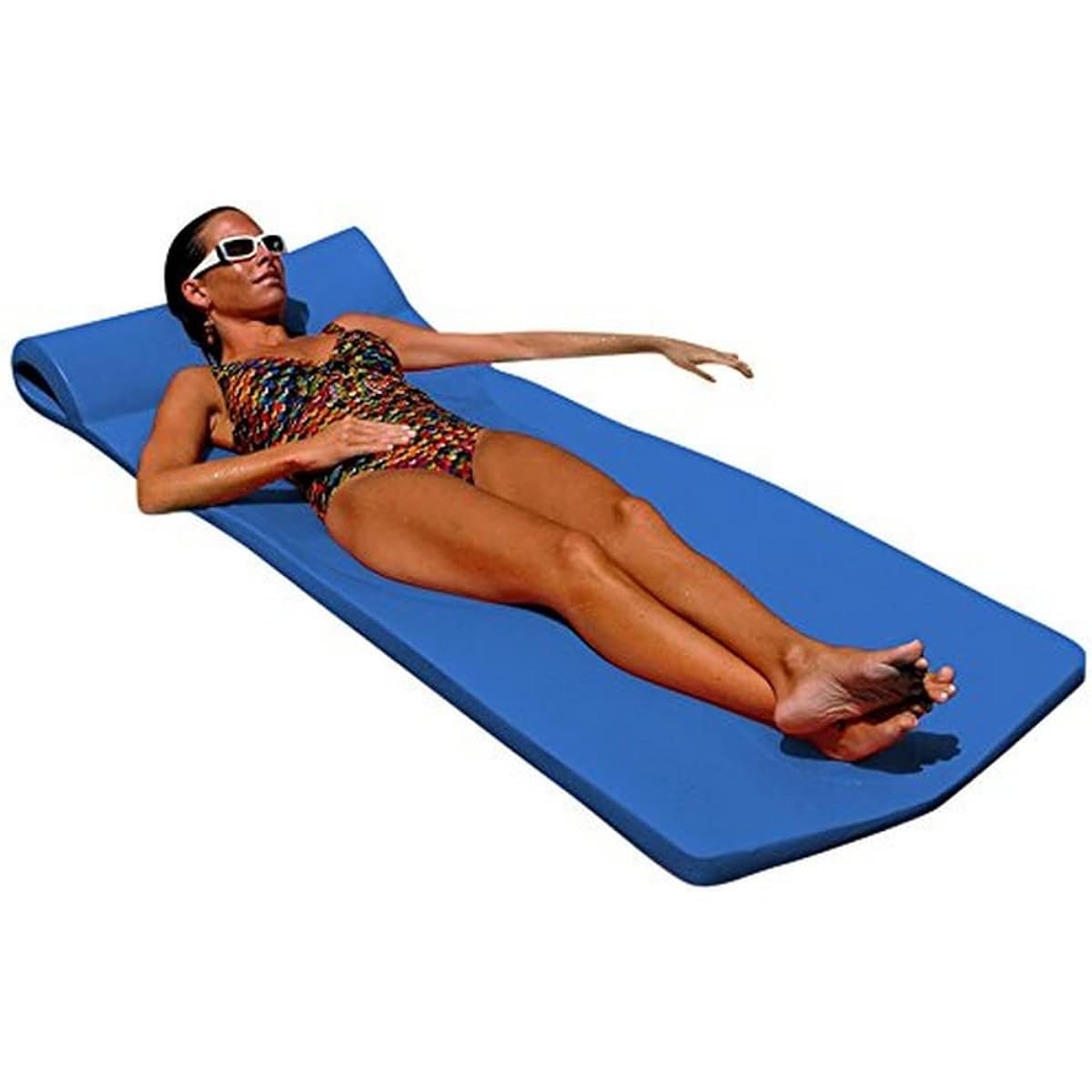 Pool Mate XXL Foam Mattress Swimming Pool Float Blue
