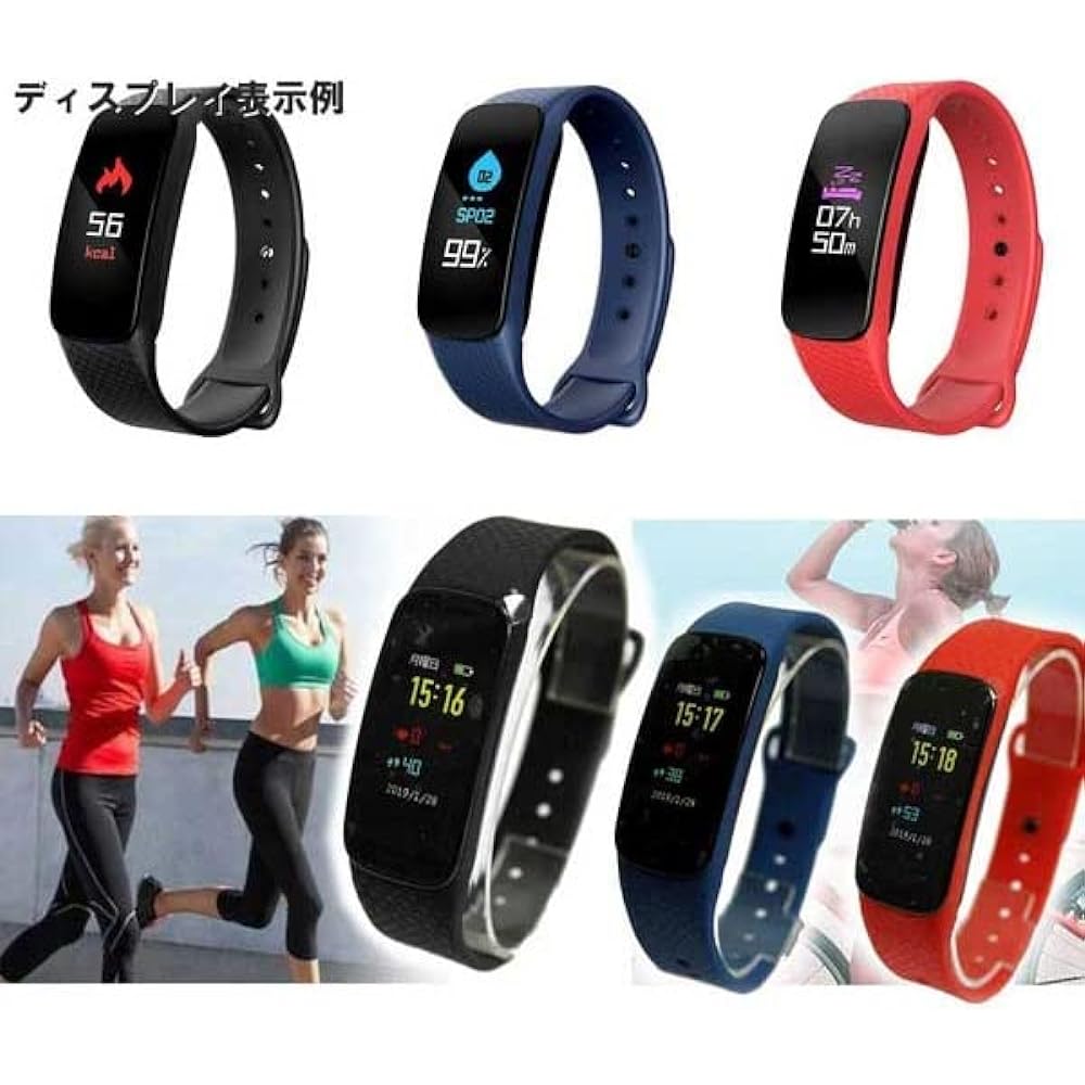 Smart watch RSW01 Compatible with iPhone IP67 completely waterproof (black, black)