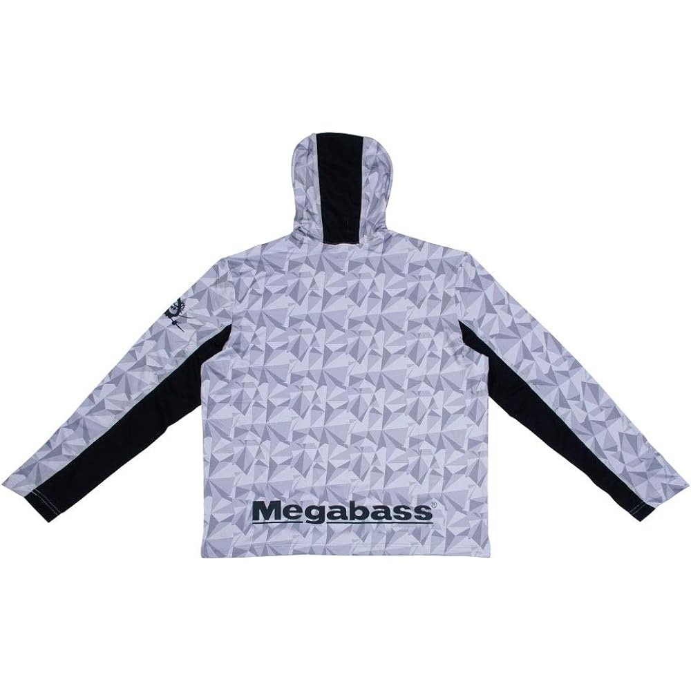 Megabass GAME HOODIE WHITE (M)