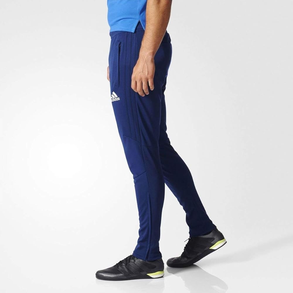 [adidas] 3 Stripe Jersey Long Pants Training Wear L → Waist (79-85cm) Soccer Pants Domestic Genuine Product MLE51 Dark Blue
