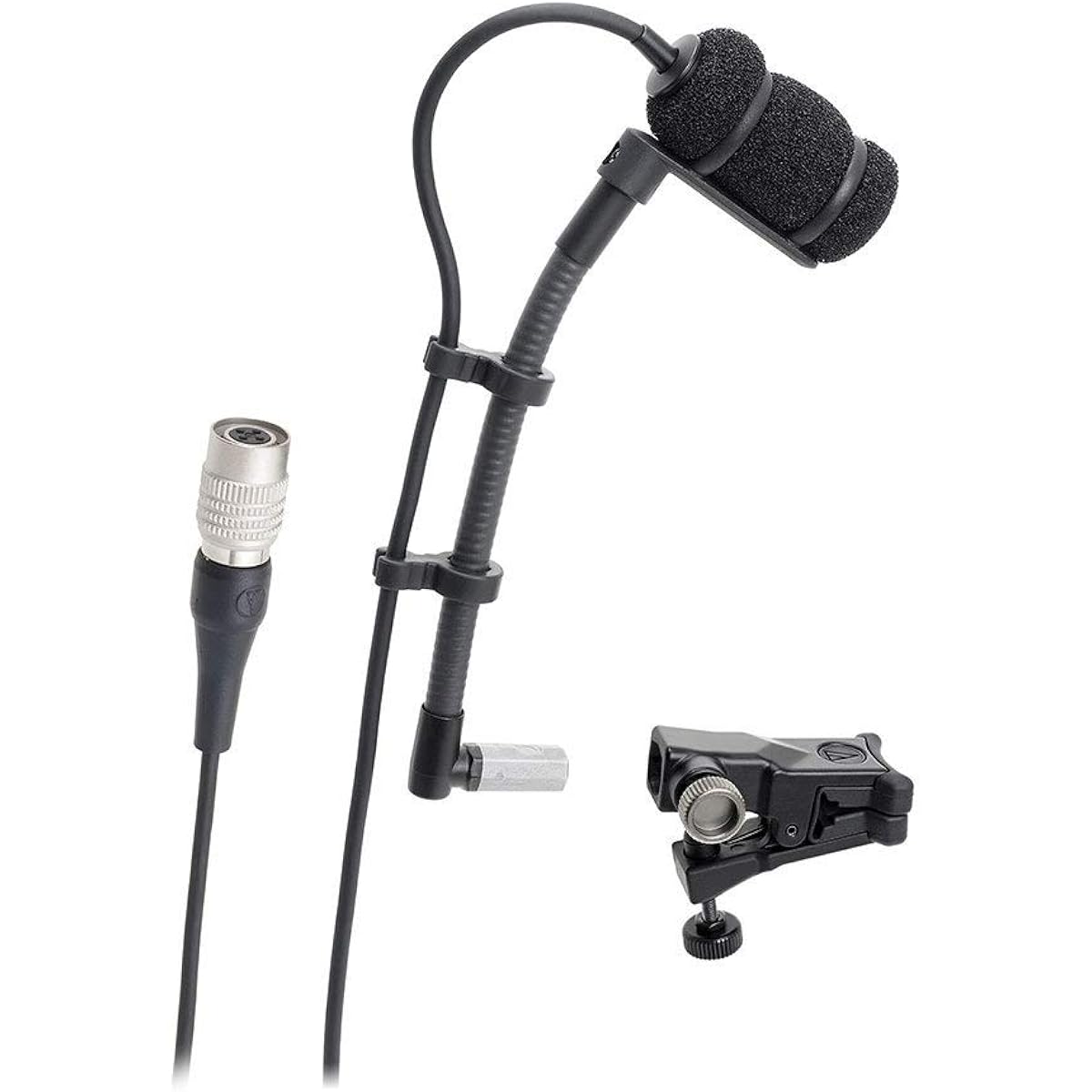 Audio Technica Wireless Condenser Microphone ATM350UcW for collecting musical instruments