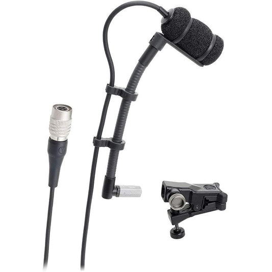 Audio Technica Wireless Condenser Microphone ATM350UcW for collecting musical instruments