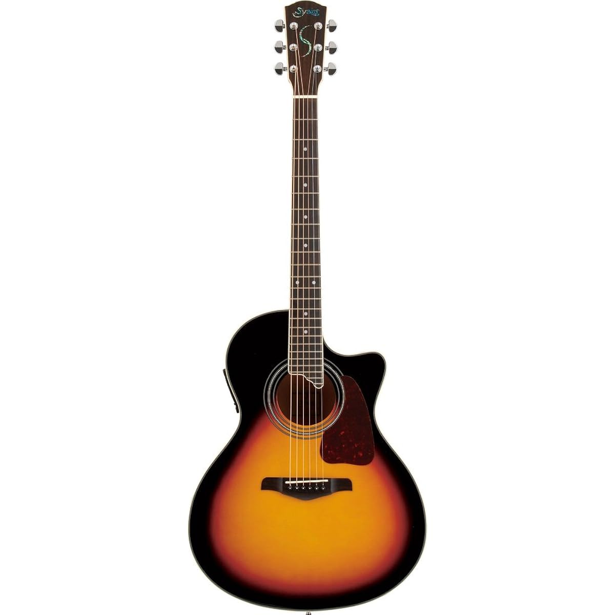 S.Yairi E-Acoustic Series Electric Acoustic Guitar YE-4M/WB Wine Red Sunburst
