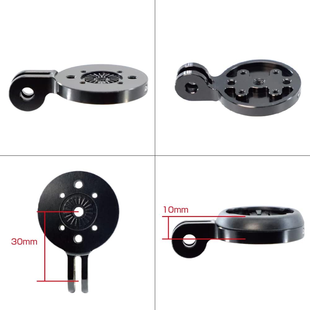 REC-MOUNTS GP Conversion Adapter for Cateye GPS (Aventura) "Conversion Adapter for Cycon that can be attached to the Trek Bontrager Blender System or GoPro Mount"