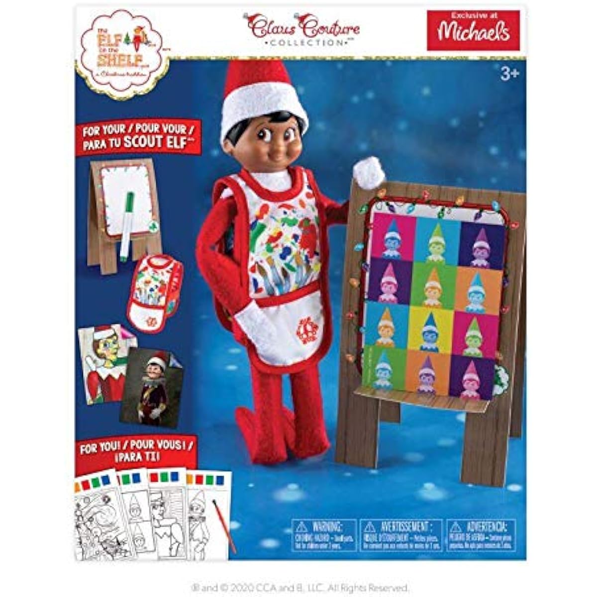 The Elf on the Shelf Arctic Artiste Claus Couture