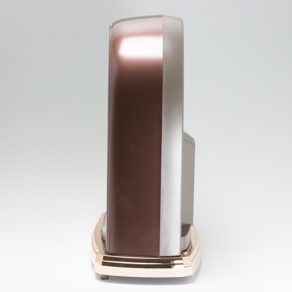 Seiko Clock Table Clock Standard Radio Clock Twin Pa Brown Metallic BY239B SEIKO