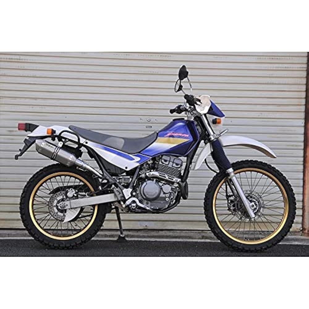 SECRET SPEED Kawasaki Super Sherpa Bike Muffler Solid Motard Deformed Slip-on SUS Stainless Steel Muffler SUPER SHERPA ss-201-s06