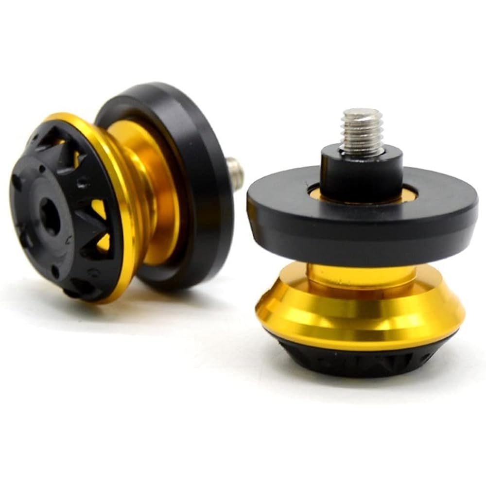 DEMUR Motorcycle Swingarm Slider Spool Stand Screw 6mm 8mm 10mm Fits 1190 Adventure 1290 Super R 200 RC200 390 RC390 Swingarm Slider Spool (Size : 6MM orange)
