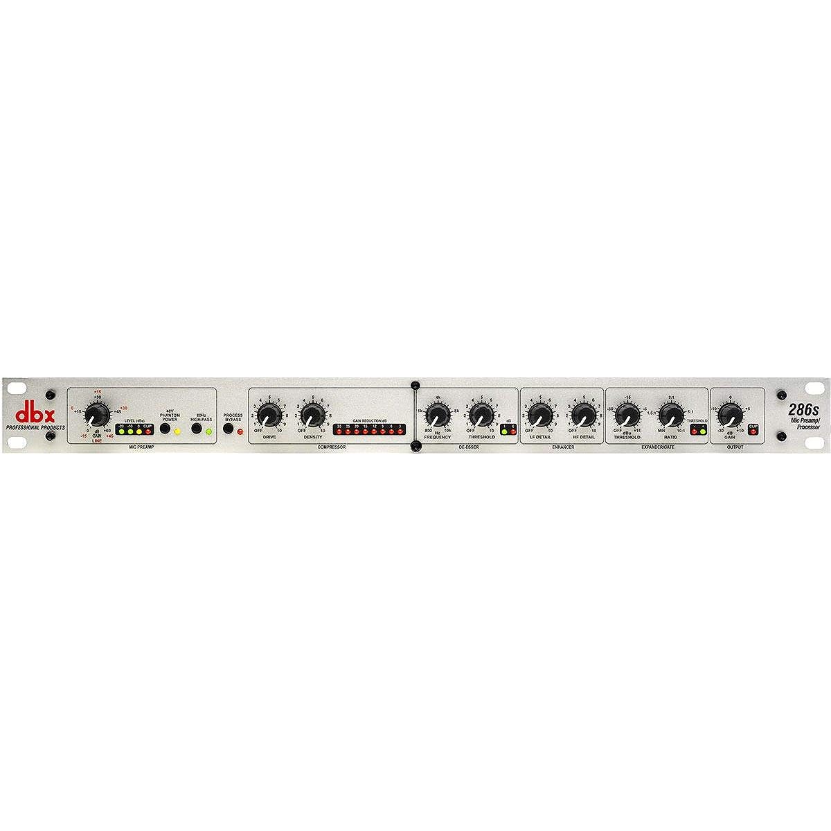 [Domestic genuine product] dbx mic preamp enhancer/de-esser/compressor 286s channel strip