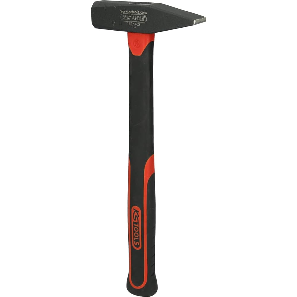 KS Tools Fitter's Hammer Glass Fiber Handle 400g 142.1402