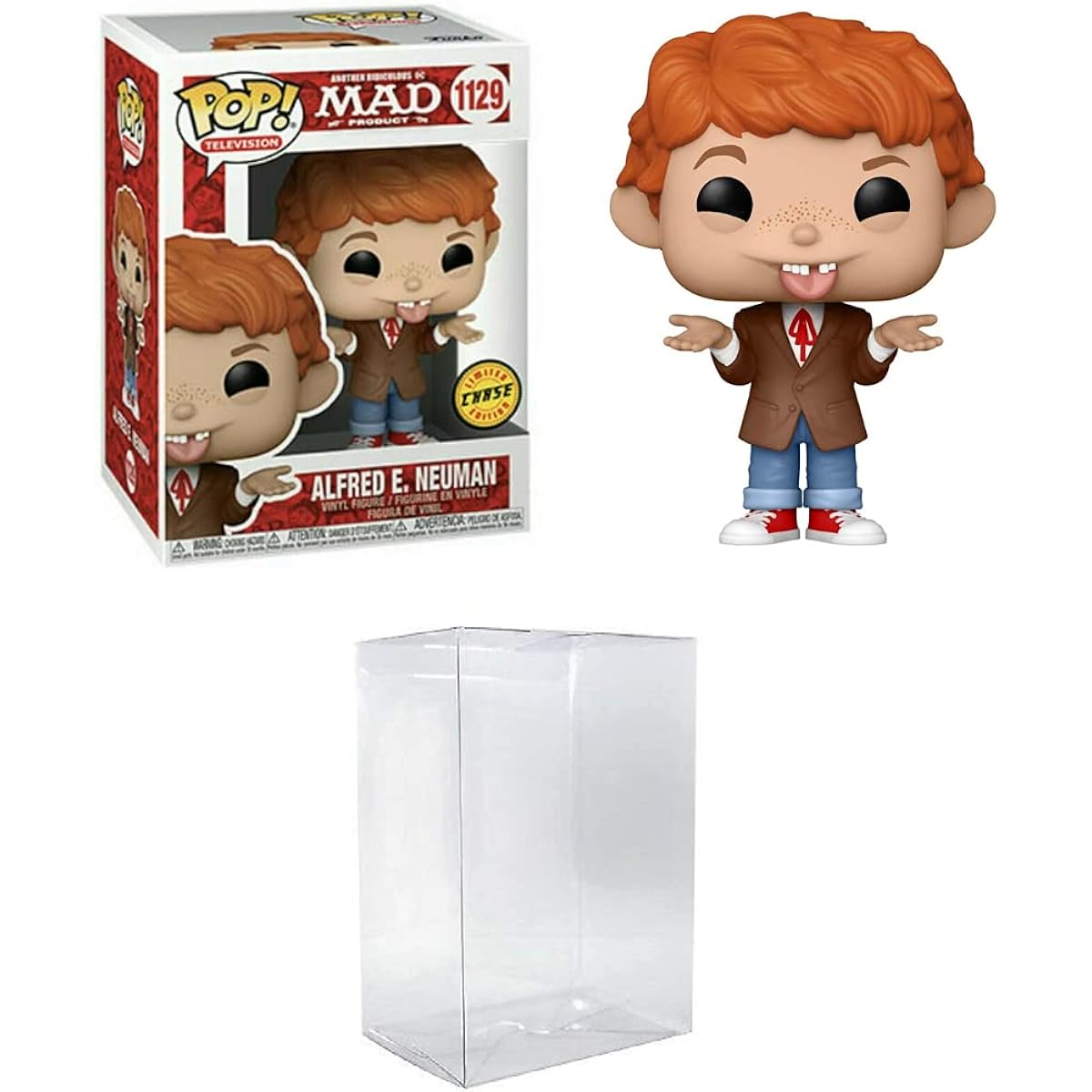 Pop! TV: MAD TV - Alfred E. Neumann Chase Version EcoTEK with Pop Protector