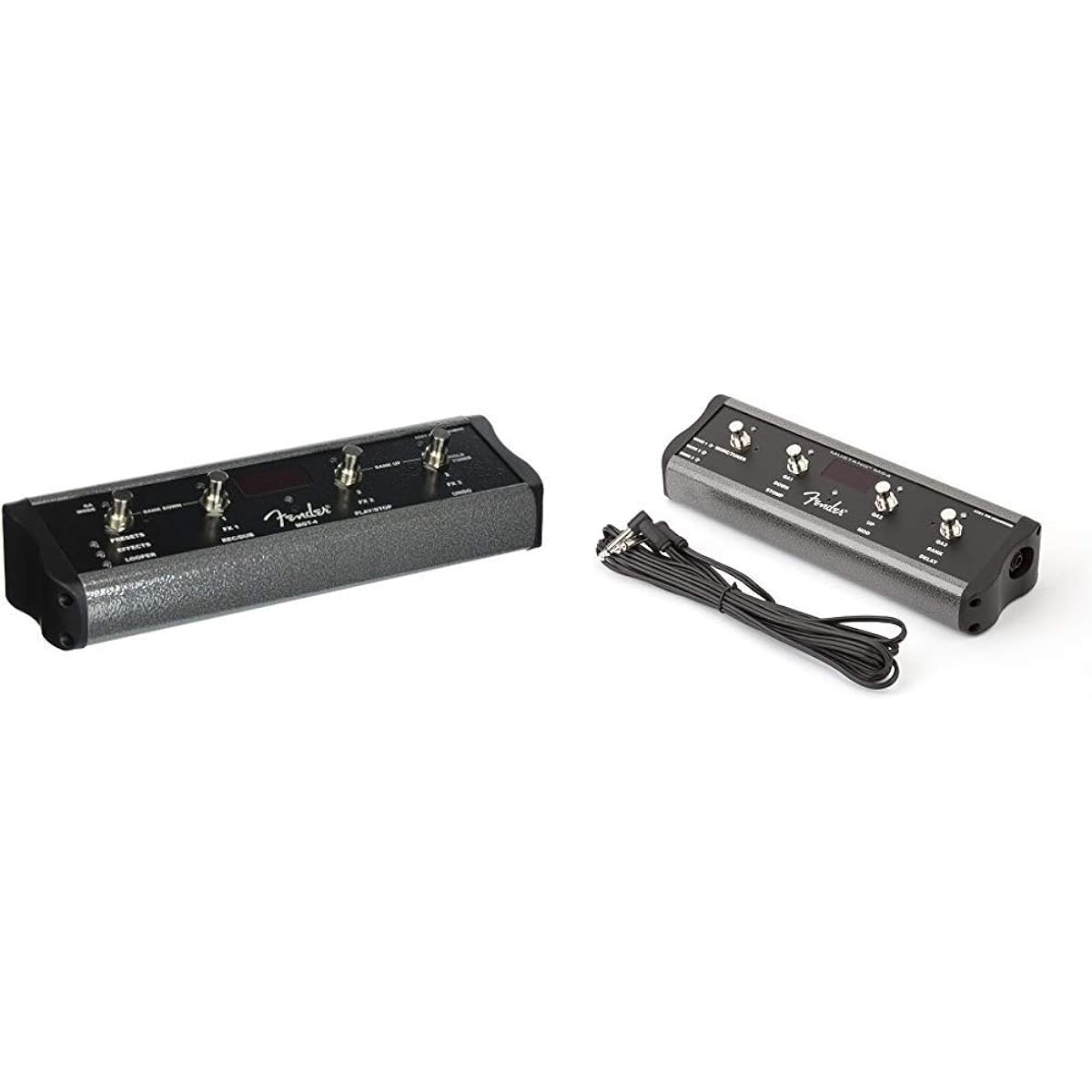 [Set Purchase] Fender Footswitch MGT-4 FOOTSWITCH & Footswitch 4-BUTTON FOOTSWITCH: MUSTANG™ SERIES AMPLIFIERS