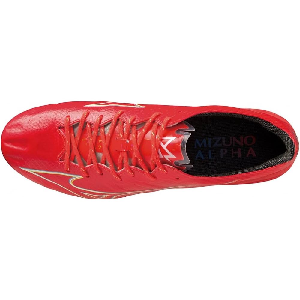 [Mizuno] Unisex Alpha ELITE P1GA2362 64 Red Soccer Spikes