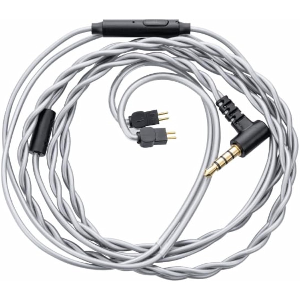 Moondrop MC1 Multipurpose Microphone Cable 3.5mm Earphone Upgrade Cable Microphone 0.78mm-2 Pin