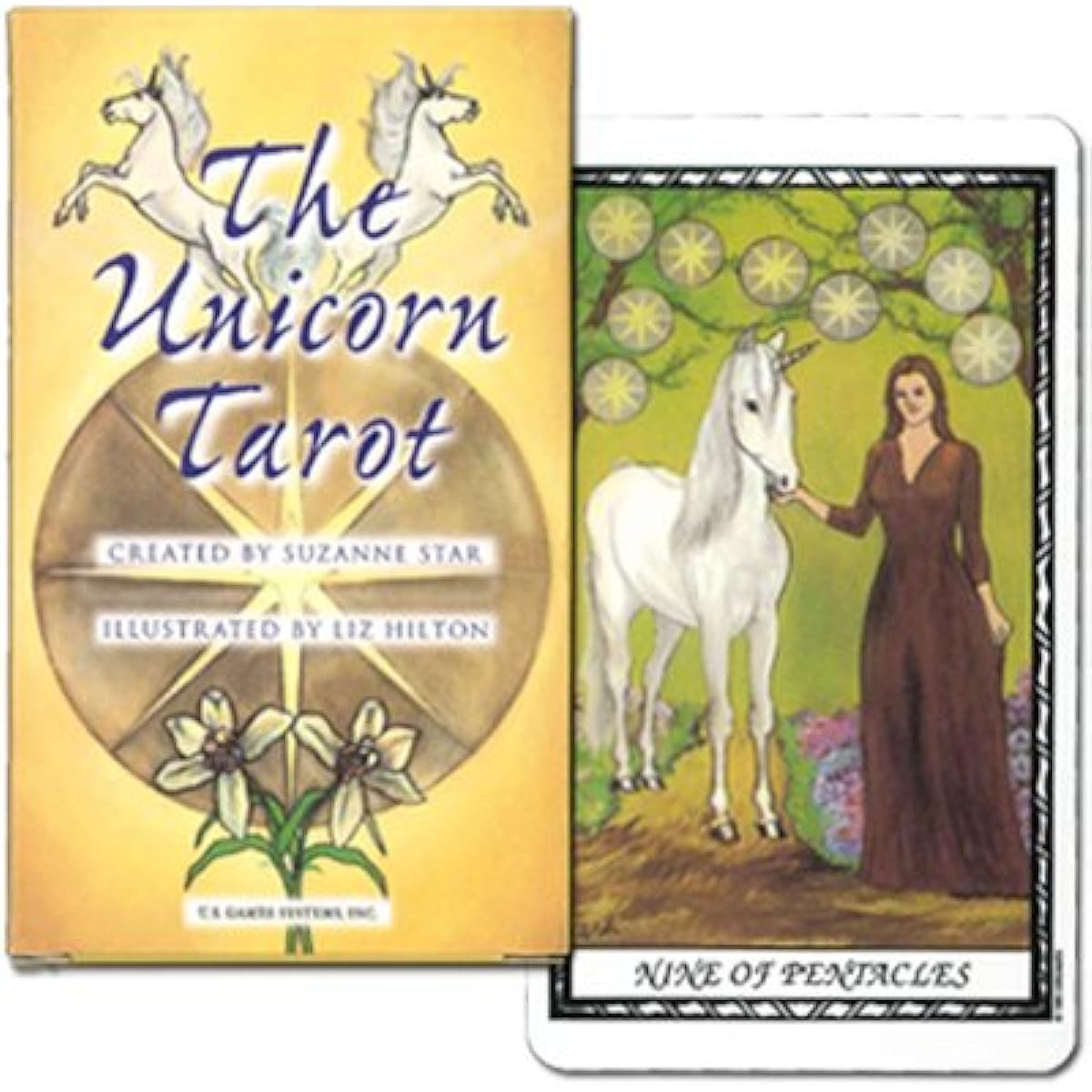 Unicorn Tarot, Japanese booklet "Pocket Manual" included, Tarot cards, Rider-Waite edition