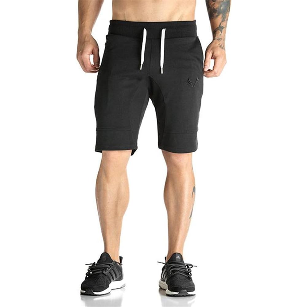 [Manatsulife] Summer Men's Sweat Shorts Fitness Pants Training Shorts DK-03