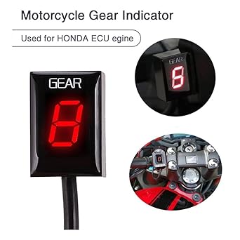 Speed Display Meter Plug and Play Motorcycle Gear Indicator Display Shift Light ECU Honda Hornet CB500 CB650F CB400F NC400X CB1300S/F VFR800