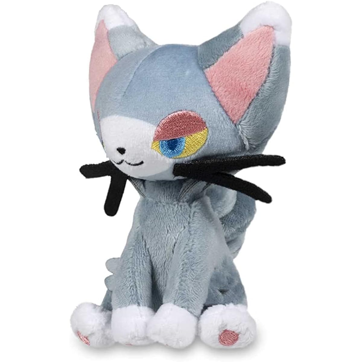 Pokemon Center: Glameow Sitting Cuties Plush, 5 Inch