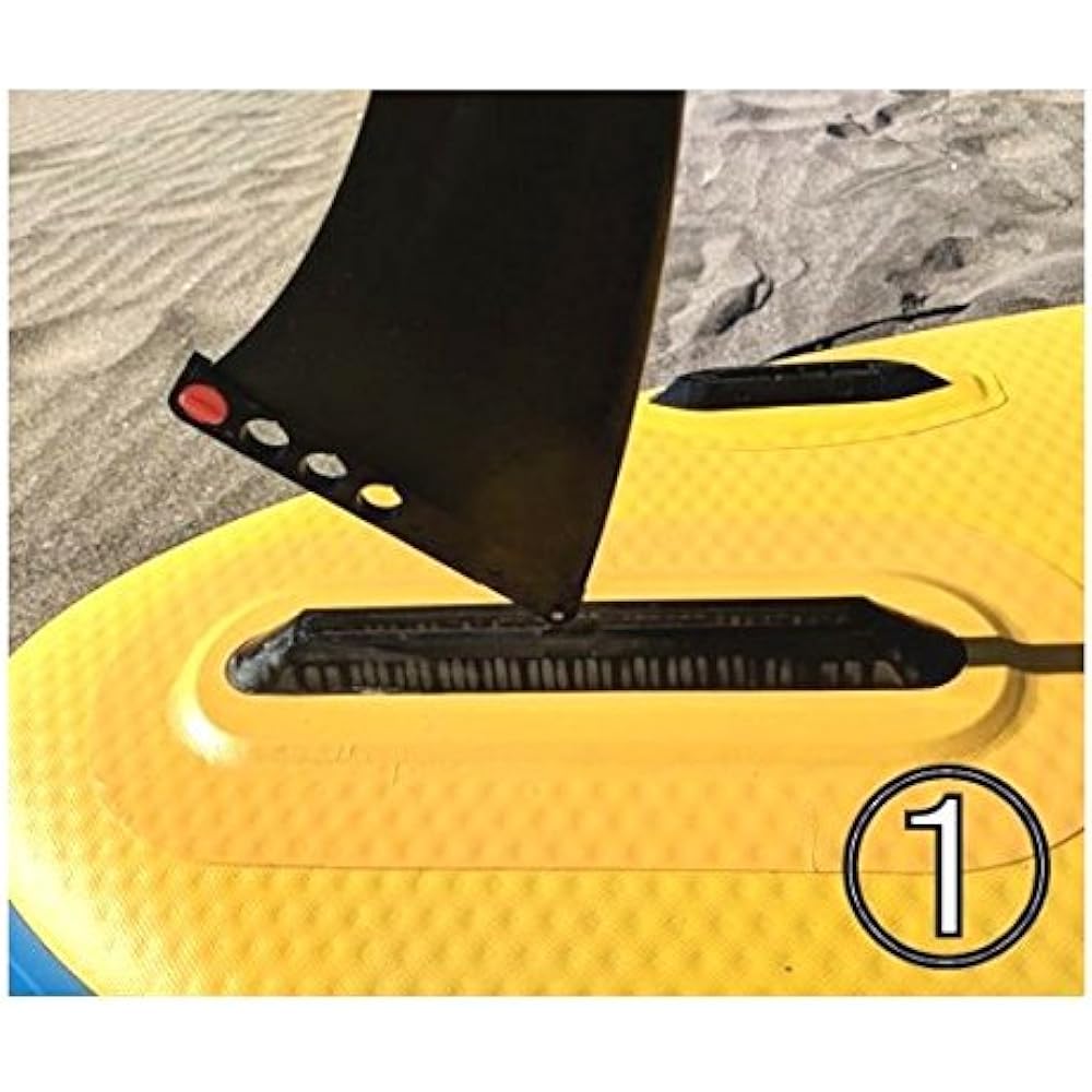 23cm 9” Fin → No screws Toolless Longboard Paddleboard For airSUP Inflatable SUP Ai Click Fin Eye