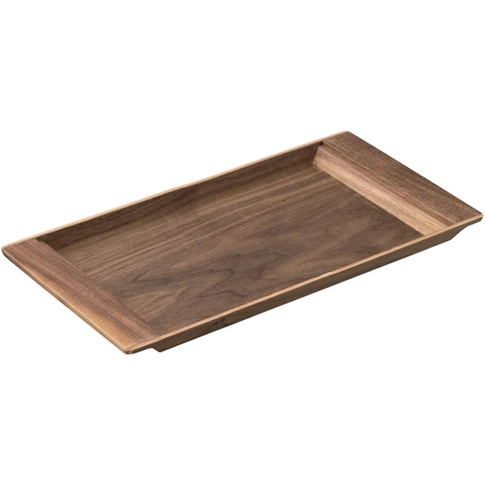 KINTO SEPIA Non-Slip Tray 420 x 210mm Walnut Wooden 21744