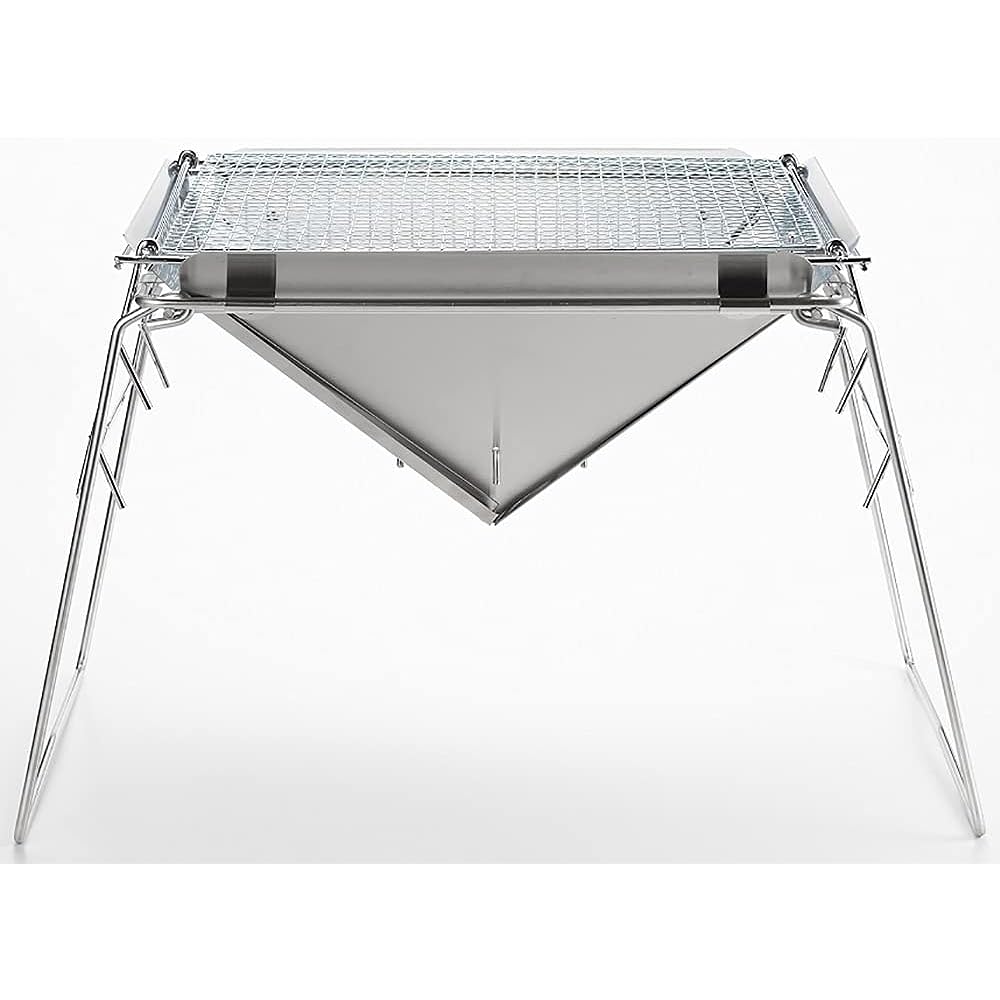 Tamahashi UC-207 Tsubamesanjo stainless steel bonfire stand (grill set)