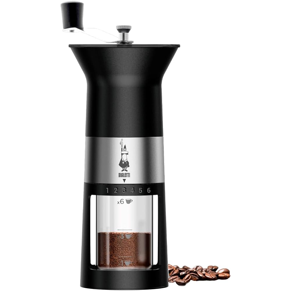 Bialetti Premium Coffee Grinder Machina Cafe Coffee Mill Manual