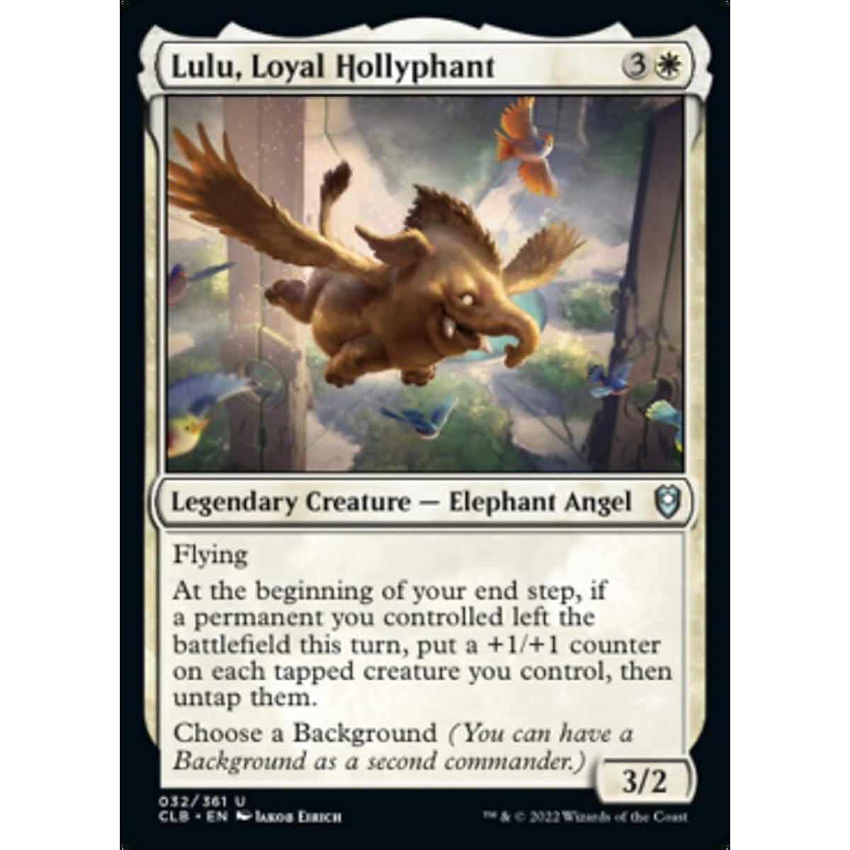Magic the Gathering - Lulu the Loyal Holifan (032) - Foil - Battle for Baldur's Gate