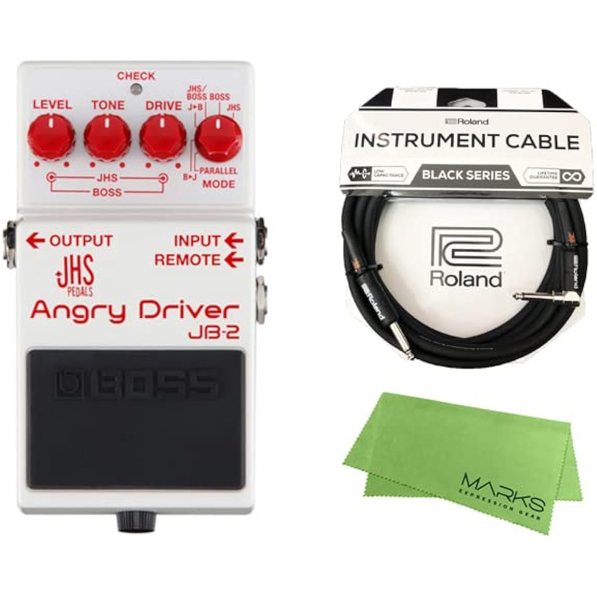[Roland Cable + Cross Set] BOSS Angry Driver JB-2