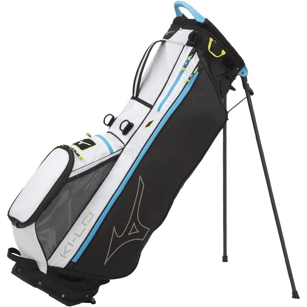 MIZUNO Golf Caddy Bag K1-L0 (Kilo) Stand Men's Lightweight Approx. 1.5kg 9.0 type (70cm) Compatible with 47 inches 5 divisions