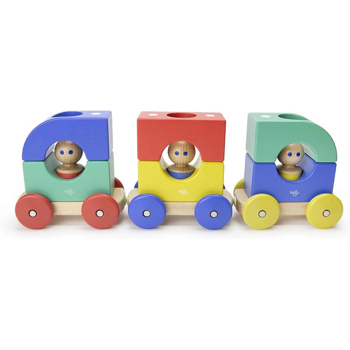 tegu Baby Big Tram 12 pieces