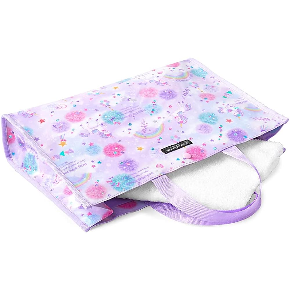COLORFUL CANDY STYLE Pool Bag Girls Children Vinyl Waterproof Water Repellent Swimming Bag Unicorn Fantasy CGN0354800