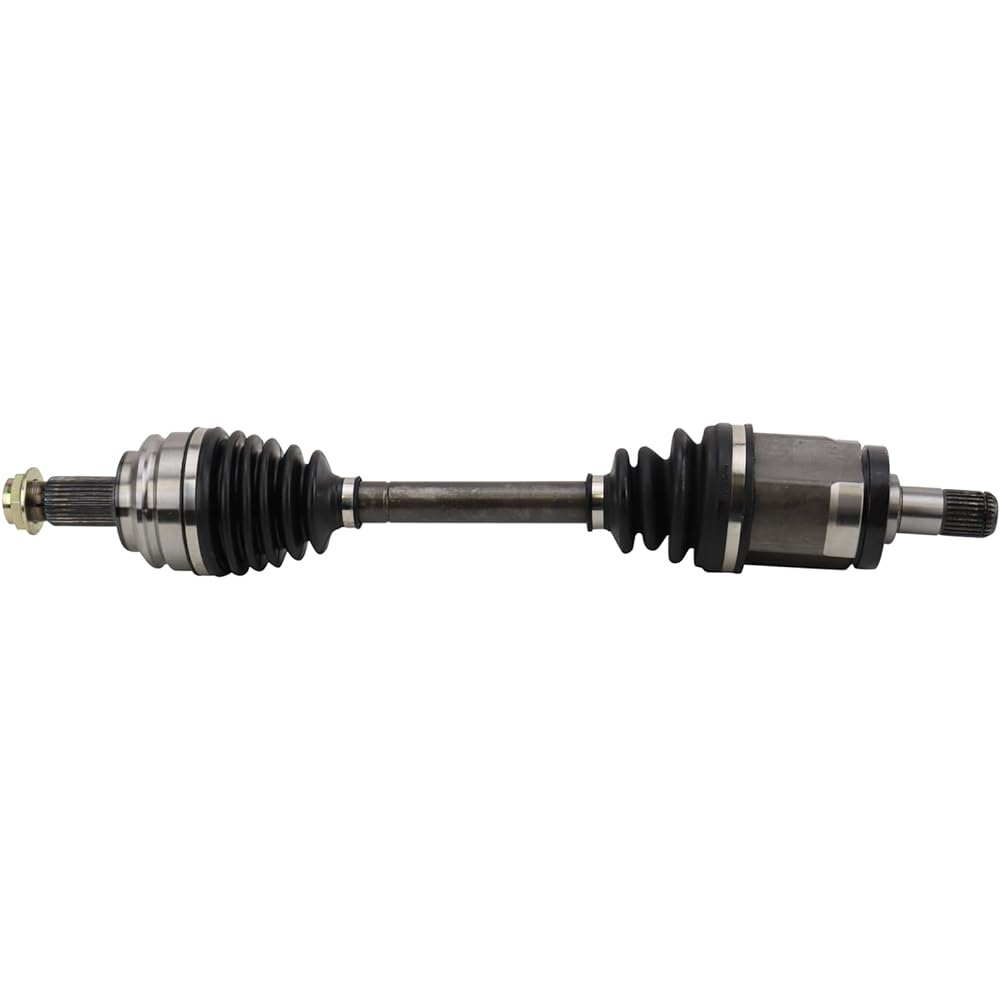 TRQ Front CV Axle Shaft Assembly LH Driver Side for 2004-2010 BMW X3 E83 SUV