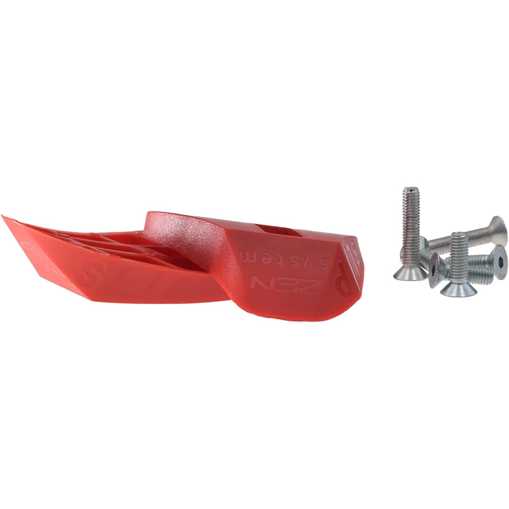 Skopre ZENsystem Zenslip V2.0 Cleat Shim Cadence/Power Booster for Road Pedals Red